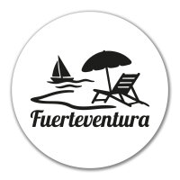 Aufkleber Fuerteventura Inselmotiv Spanien 10cm Sticker