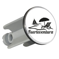 Waschbeckenstöpsel Fuerteventura Inselmotiv Spanien...