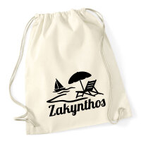 Turnbeutel Zakynthos Inselmotiv Griechenland 12 Liter