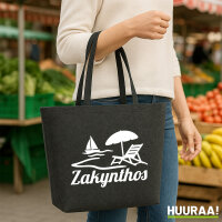 Filzshopper Zakynthos Inselmotiv Griechenland 22 Liter