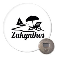 Magnet Zakynthos Inselmotiv Griechenland 59mm...
