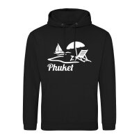 Unisex Hoodie Phuket Inselmotiv Thailand Größe...