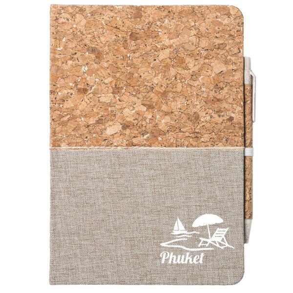 Notizbuch Phuket Inselmotiv Thailand 80 Blatt inkl. Kugelschreiber