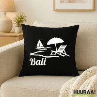 Kissen Bali Inselmotiv Indonesien 40x40cm