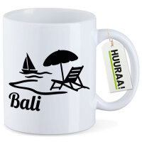 Kaffeetasse Bali Inselmotiv Indonesien 330ml
