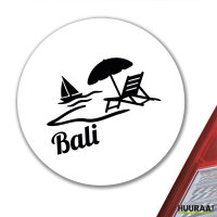 Aufkleber Bali Inselmotiv Indonesien 10cm Sticker