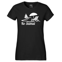 Damen T-Shirt Ko Samui Inselmotiv Thailand...