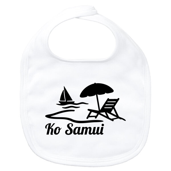 Baby Lätzchen Ko Samui Inselmotiv Thailand