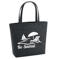 Filzshopper Ko Samui Inselmotiv Thailand 22 Liter