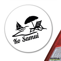 Aufkleber Ko Samui Inselmotiv Thailand 10cm Sticker
