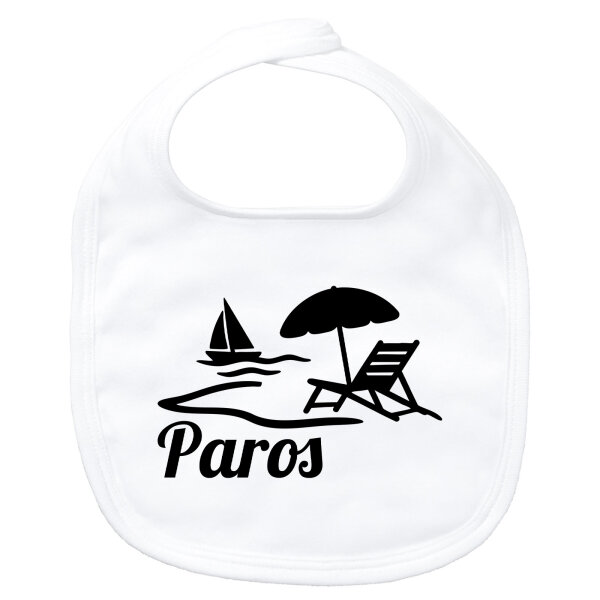 Baby Lätzchen Paros Inselmotiv Griechenland