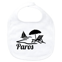 Baby Lätzchen Paros Inselmotiv Griechenland