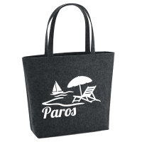 Filzshopper Paros Inselmotiv Griechenland 22 Liter
