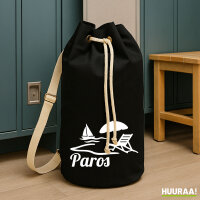 Seesack Paros Inselmotiv Griechenland 20 Liter Rucksack...