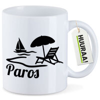 Kaffeetasse Paros Inselmotiv Griechenland 330ml