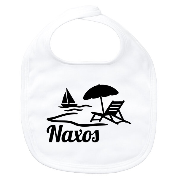 Baby Lätzchen Naxos Inselmotiv Griechenland