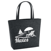 Filzshopper Naxos Inselmotiv Griechenland 22 Liter