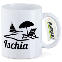 Kaffeetasse Ischia Inselmotiv Italien 330ml
