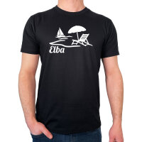 Herren T-Shirt Elba Inselmotiv Italien