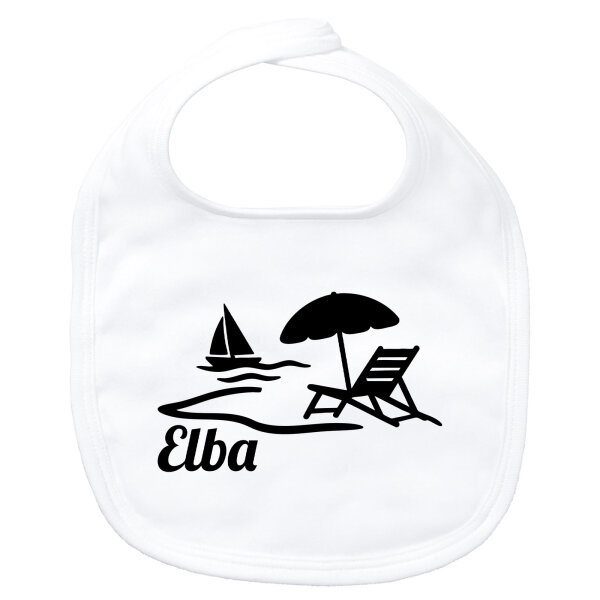 Baby Lätzchen Elba Inselmotiv Italien