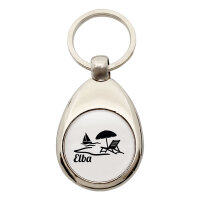 Schlüsselanhänger Elba Inselmotiv Italien