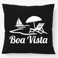 Kissen Boa Vista Inselmotiv Kap Verde 40x40cm