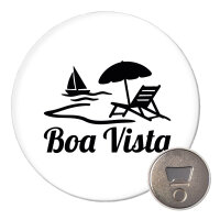 Magnet Boa Vista Inselmotiv Kap Verde 59mm...
