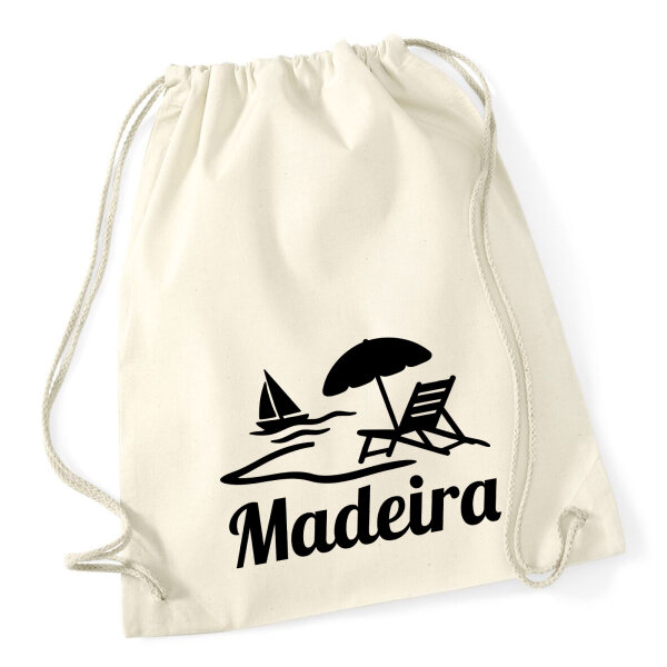 Turnbeutel Madeira Inselmotiv Portugal 12 Liter