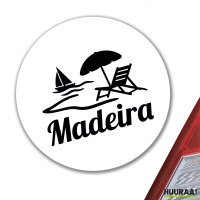 Aufkleber Madeira Inselmotiv Portugal 10cm Sticker