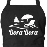 Schürze Bora Bora Inselmotiv...