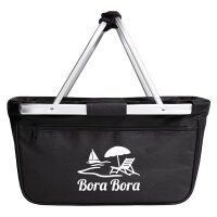 Einkaufskorb Bora Bora Inselmotiv...