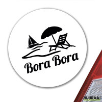 Aufkleber Bora Bora Inselmotiv...
