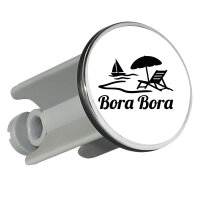 Waschbeckenstöpsel Bora Bora Inselmotiv...