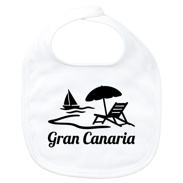 Baby Lätzchen Gran Canaria Inselmotiv Spanien