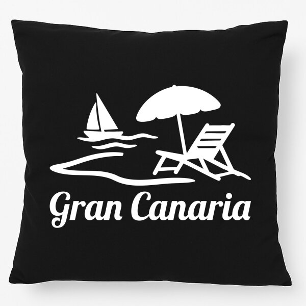 Kissen Gran Canaria Inselmotiv Spanien 40x40cm
