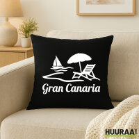 Kissen Gran Canaria Inselmotiv Spanien 40x40cm