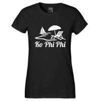 Damen T-Shirt Ko Phi Phi Inselmotiv Thailand Größe XS-XXL