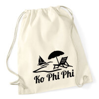 Turnbeutel Ko Phi Phi Inselmotiv Thailand 12 Liter