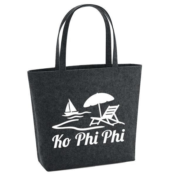 Filzshopper Ko Phi Phi Inselmotiv Thailand 22 Liter