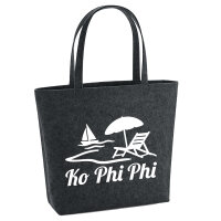 Filzshopper Ko Phi Phi Inselmotiv Thailand 22 Liter