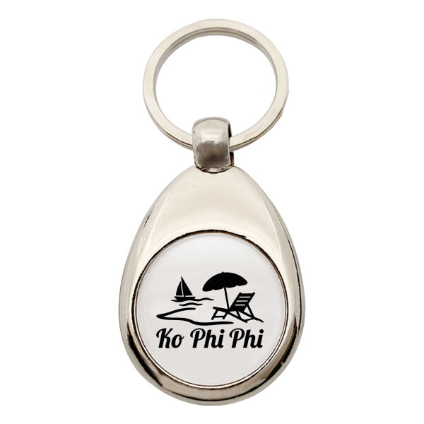 Schlüsselanhänger Ko Phi Phi Inselmotiv Thailand
