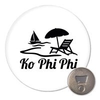 Magnet Ko Phi Phi Inselmotiv Thailand 59mm Kühlschrankmagnet Flaschenöffner
