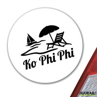 Aufkleber Ko Phi Phi Inselmotiv Thailand 10cm Sticker