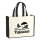 Jutetasche Palawan Inselmotiv Philippinen 21 Liter Black
