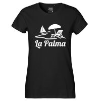 Damen T-Shirt La Palma Inselmotiv Spanien...