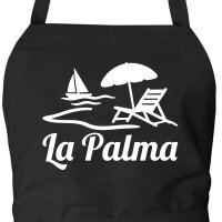 Schürze La Palma Inselmotiv Spanien