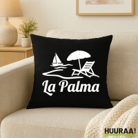 Kissen La Palma Inselmotiv Spanien 40x40cm