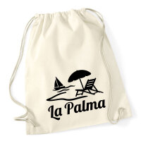 Turnbeutel La Palma Inselmotiv Spanien 12 Liter