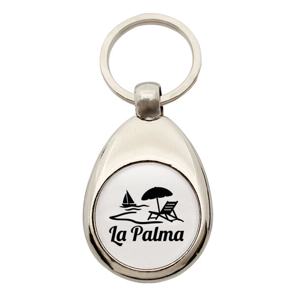 Schlüsselanhänger La Palma Inselmotiv Spanien