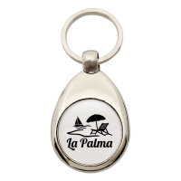 Schlüsselanhänger La Palma Inselmotiv Spanien